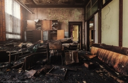 workplace of decay